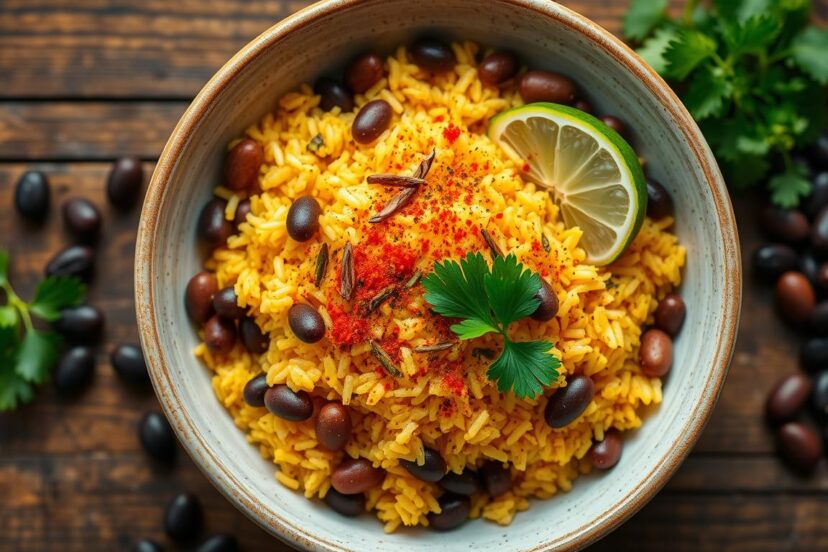Curry Rice and Beans