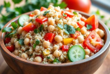 Quinoa and Chickpea Salad
