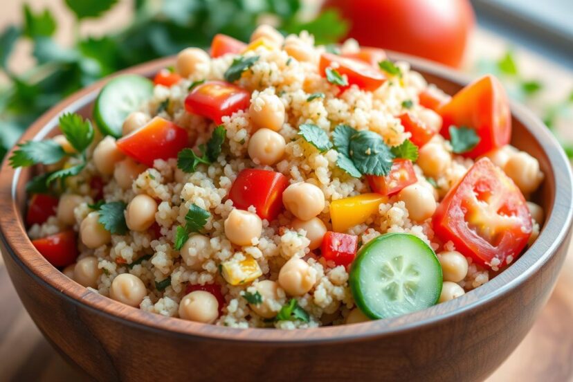 Quinoa and Chickpea Salad